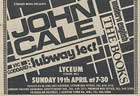 London 1981-04-19 ticket  - Thanks: Gary Fox