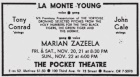 Theatre of Eternal Music concert announcement in the Village Voice 19 November 1964