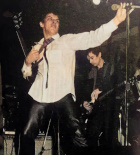 On stage with Chris Spedding