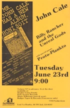 Poster for the Luis La Bamba, Portland show 1981-06-23