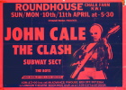 Poster for the 1977 Roundhouse shows