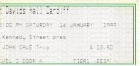 Cardiff 1999-01-16 ticket - Thanks: Gordon Lyon