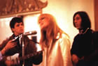 Lou Reed, Nico and John Cale. January 13, 1966. Live at the psychiatrists convention at the Delmonico's Hotel, New York. © 1966 Adam Ritchie